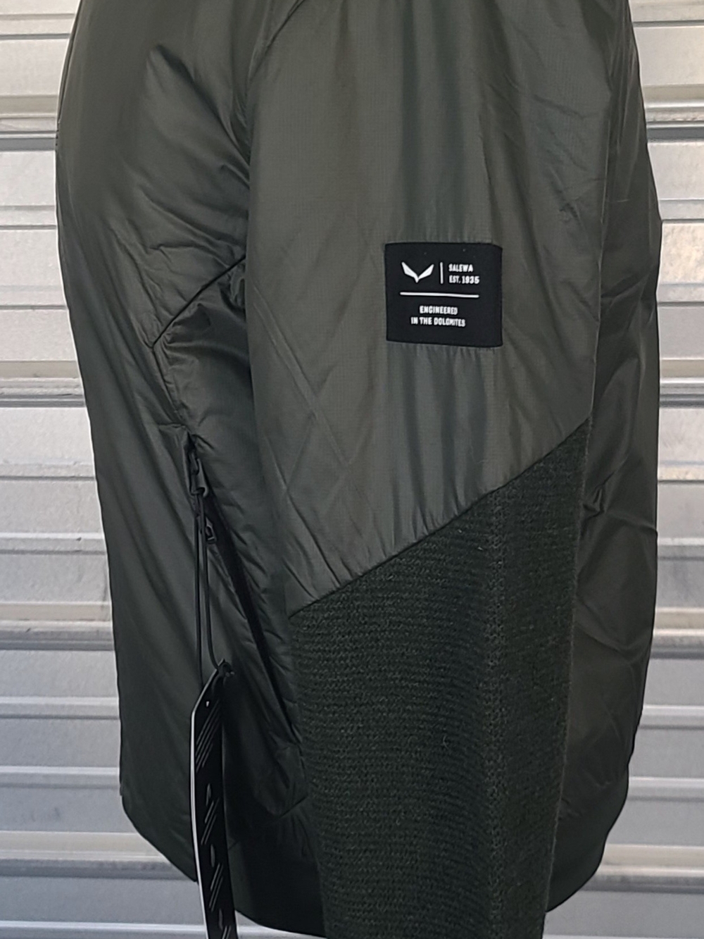 Salewa Womens Large Olive Green Bomber Jacket - Picture 6 of 11
